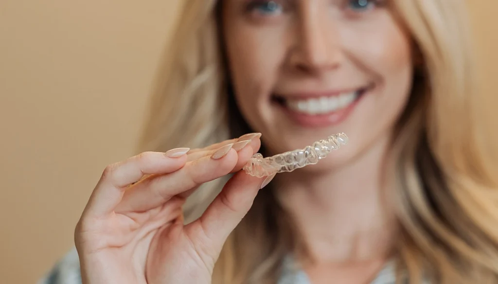 Transparent aligners for discreet teeth straightening in adults